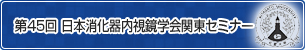 第45回 日本消化器内視鏡学会関東セミナー